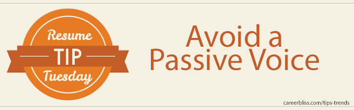 how to avoid passive voice